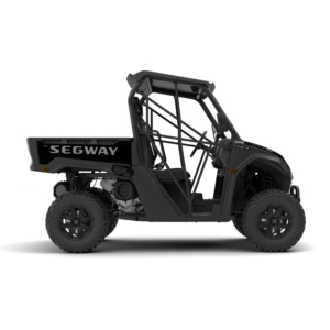 Segway UT6 Premium Bold Black ATV conquering rugged terrain