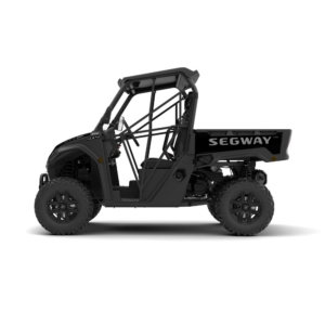 Segway UT6 Premium Bold Black ATV conquering rugged terrain