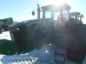 2010 John Deere 8345RT track tractor for sale, featuring 345 HP