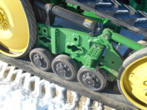 2010 John Deere 8345RT track tractor for sale, featuring 345 HP