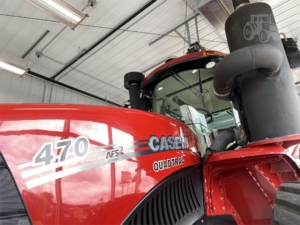 2020 Case IH Steiger 470 AFS Connect RowTrac CVX tractor in a field