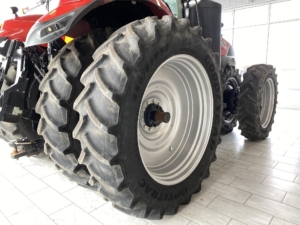 2022 Case IH Magnum 340 AFS Connect Tractor with dual tires and luxury cab