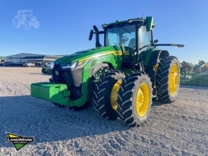 2023 JOHN DEERE 8R 340 Tractor – 340 HP, IVT Transmission, Premium Comfort, ActiveSeat II, 5 SCVs, Extended Warranty