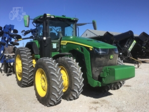 2023 JOHN DEERE 8R 340 Tractor – 340 HP, IVT Transmission, Premium Comfort, ActiveSeat II, 5 SCVs, Extended Warranty