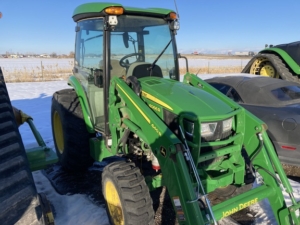 2024 John Deere 4066R tractor in the field