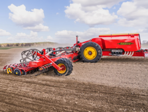 Väderstad Inspire 1200C/S Seed Drill planting in large field