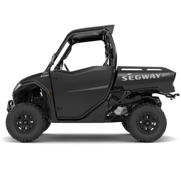 Segway Fugleman UT10X Deluxe Bold Black ATV on rocky terrain