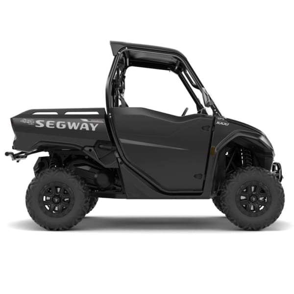 Segway Fugleman UT10X Deluxe Bold Black ATV on rocky terrain