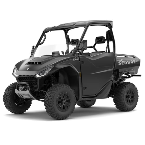 Segway Fugleman UT10X Deluxe Bold Black ATV on rocky terrain