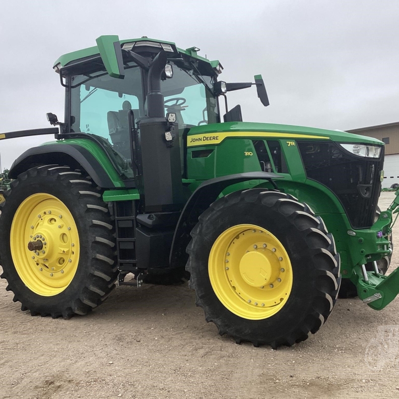 2023 JOHN DEERE 7R 310 Tractor – 310 HP, IVT Transmission, Front and Rear PTO, Signature Edition, CommandPro Joystick