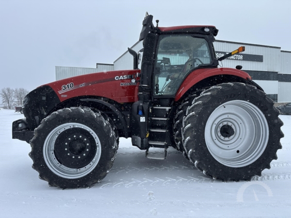 2024 Case IH Magnum 310 AFS Connect CVX tractor working in the field