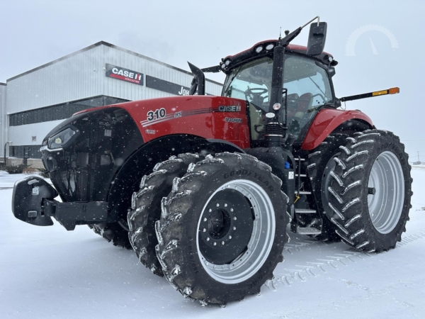 2024 Case IH Magnum 310 AFS Connect CVX tractor working in the field
