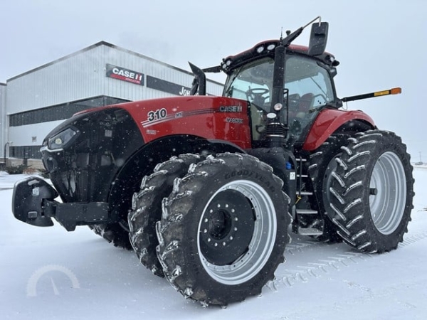 2024 Case IH Magnum 310 AFS Connect CVX tractor working in the field