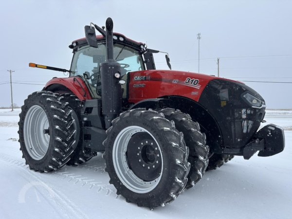 2024 Case IH Magnum 310 AFS Connect CVX tractor working in the field
