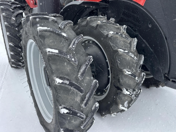 2024 Case IH Magnum 310 AFS Connect CVX tractor working in the field