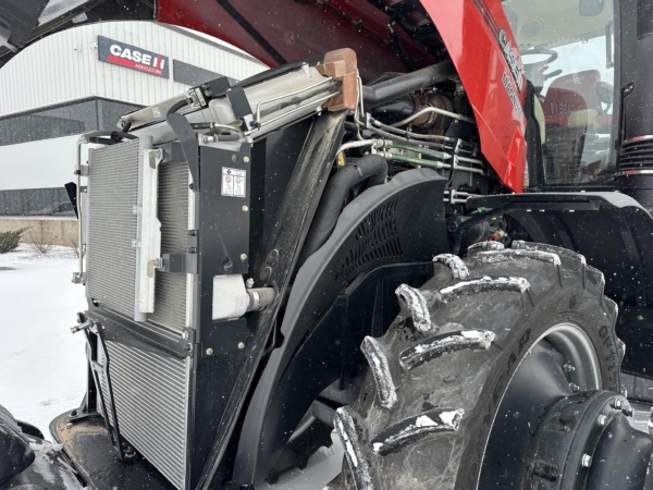 2024 Case IH Magnum 310 AFS Connect CVX tractor working in the field