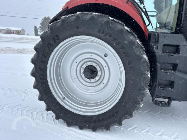 2024 Case IH Magnum 310 AFS Connect CVX tractor working in the field