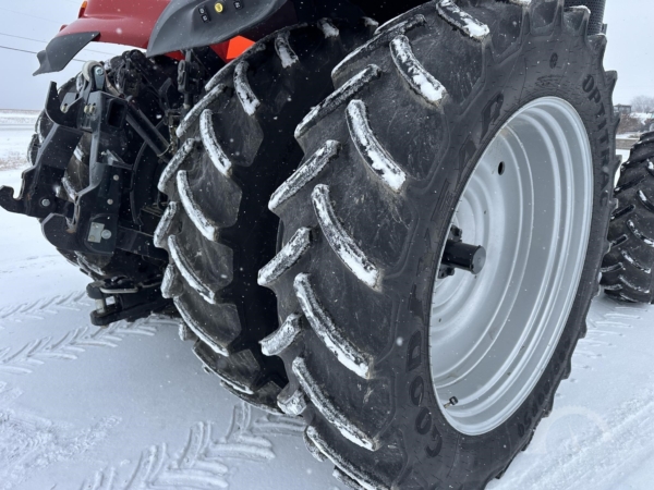 2024 Case IH Magnum 310 AFS Connect CVX tractor working in the field
