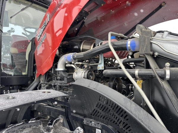 2024 Case IH Magnum 310 AFS Connect CVX tractor working in the field