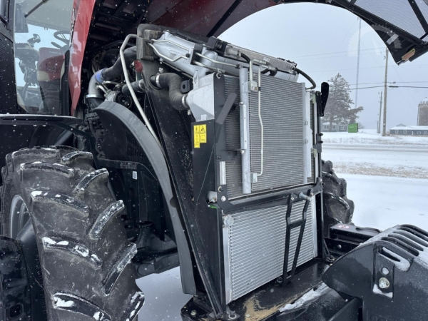 2024 Case IH Magnum 310 AFS Connect CVX tractor working in the field
