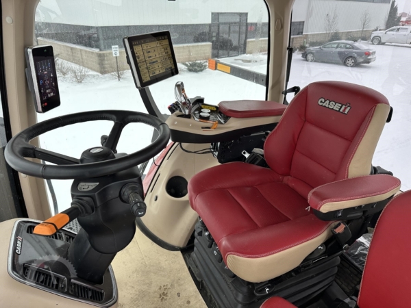 2024 Case IH Magnum 310 AFS Connect CVX tractor working in the field