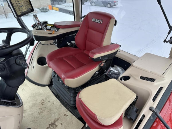 2024 Case IH Magnum 310 AFS Connect CVX tractor working in the field