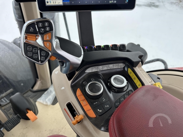 2024 Case IH Magnum 310 AFS Connect CVX tractor working in the field
