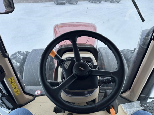 2024 Case IH Magnum 310 AFS Connect CVX tractor working in the field