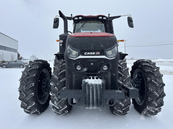 2024 Case IH Magnum 310 AFS Connect CVX tractor working in the field