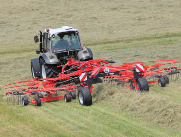 KUHN GA 6501 - 7501+ Semi-mounted Gyrorakes